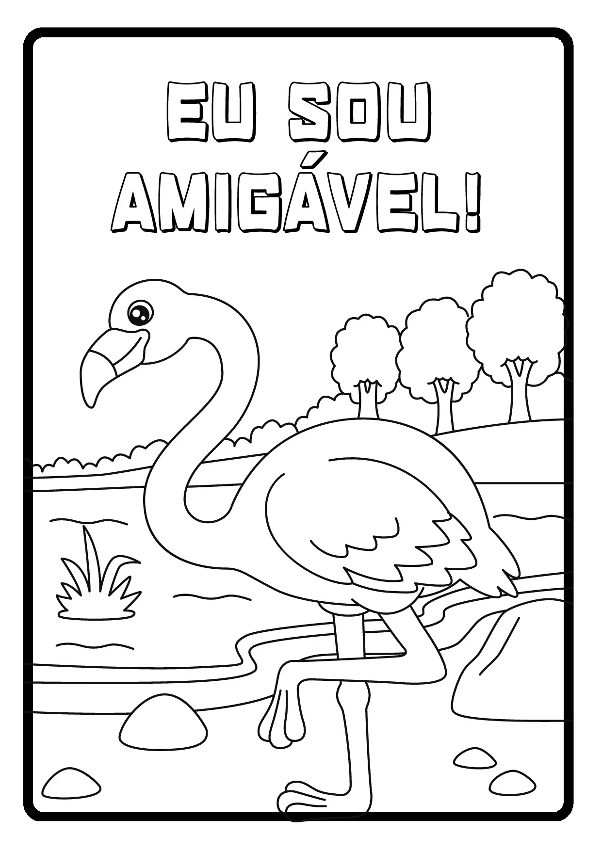 Desenhos Para Colorir E Imprimir Com Animais 17