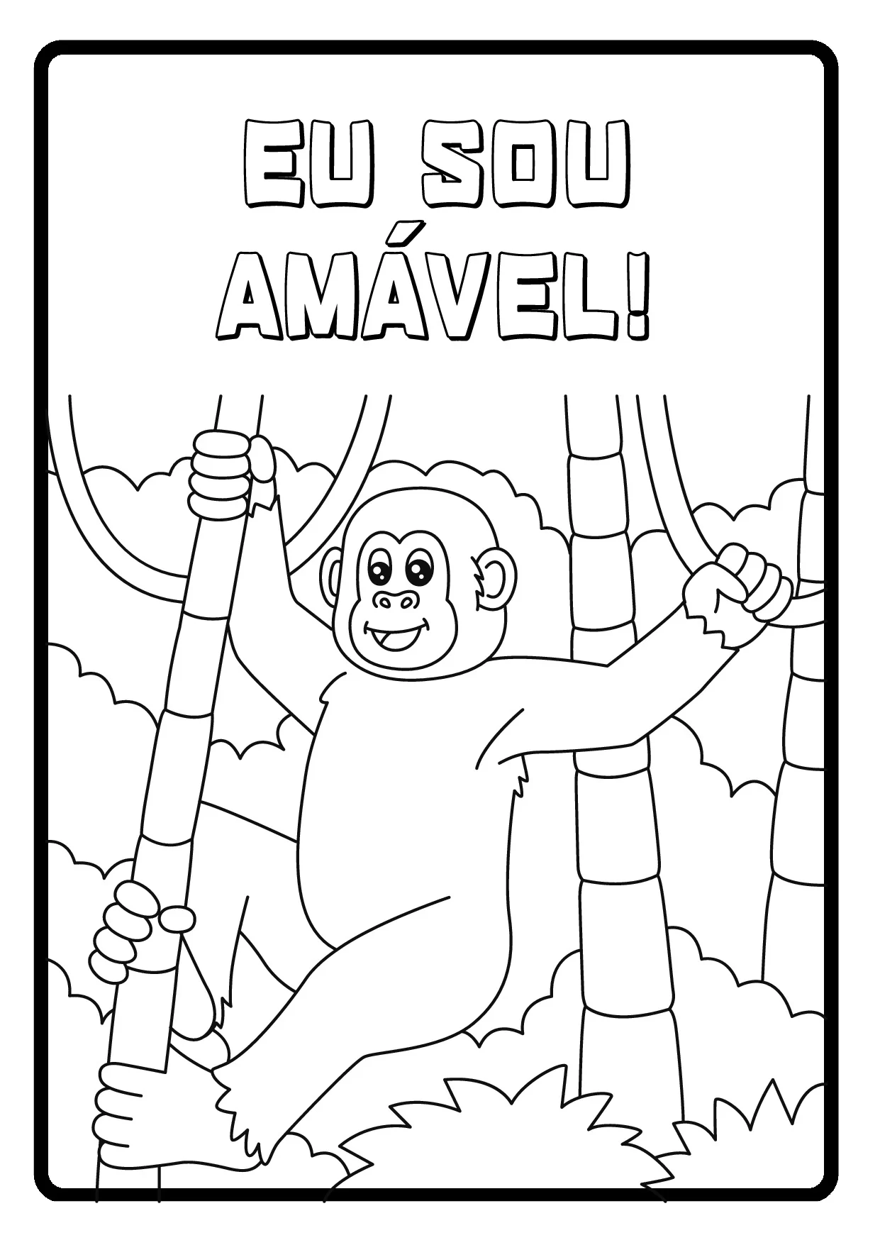 Desenhos Para Colorir E Imprimir Com Animais 5