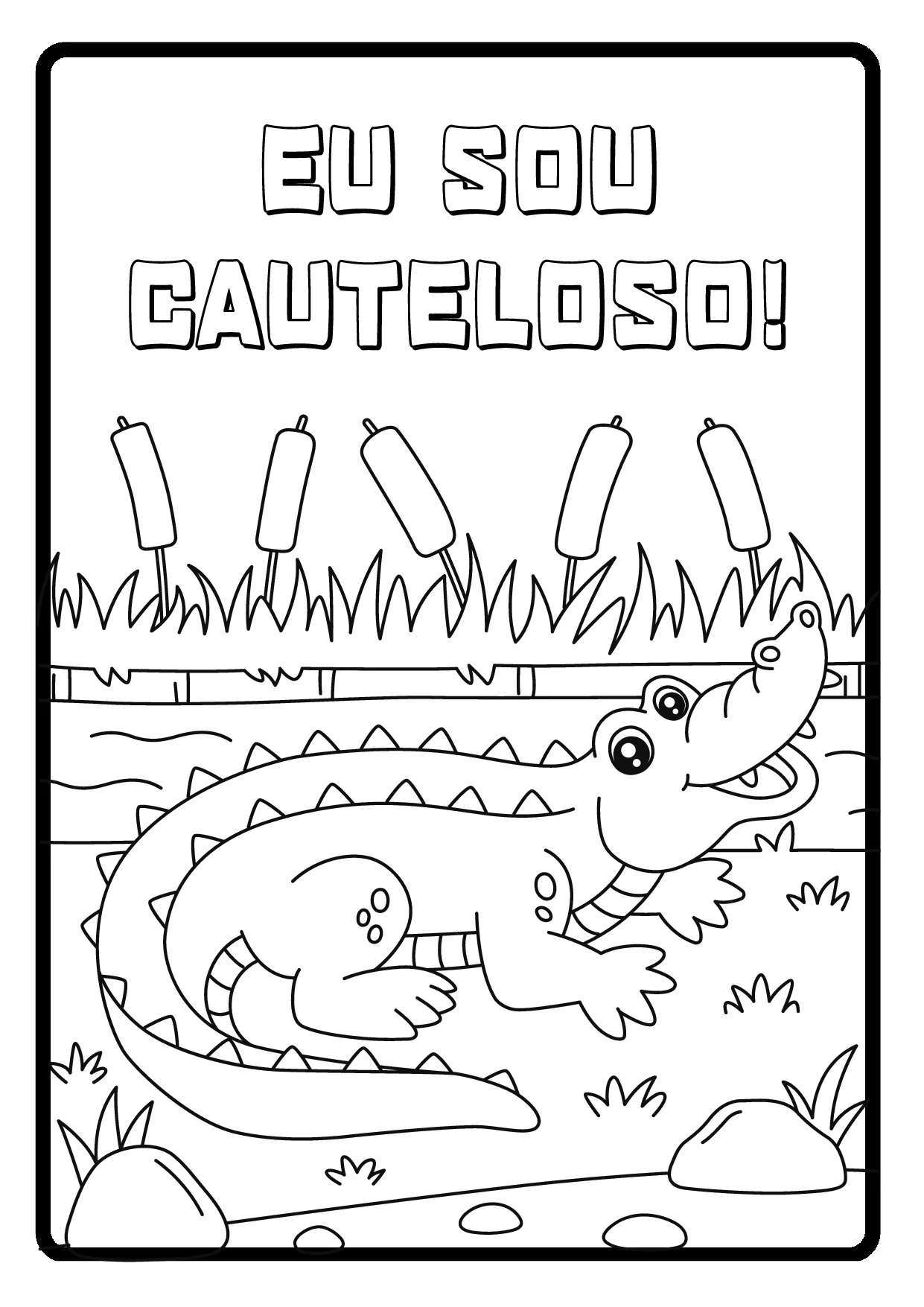 Desenhos Para Colorir E Imprimir Com Animais 9