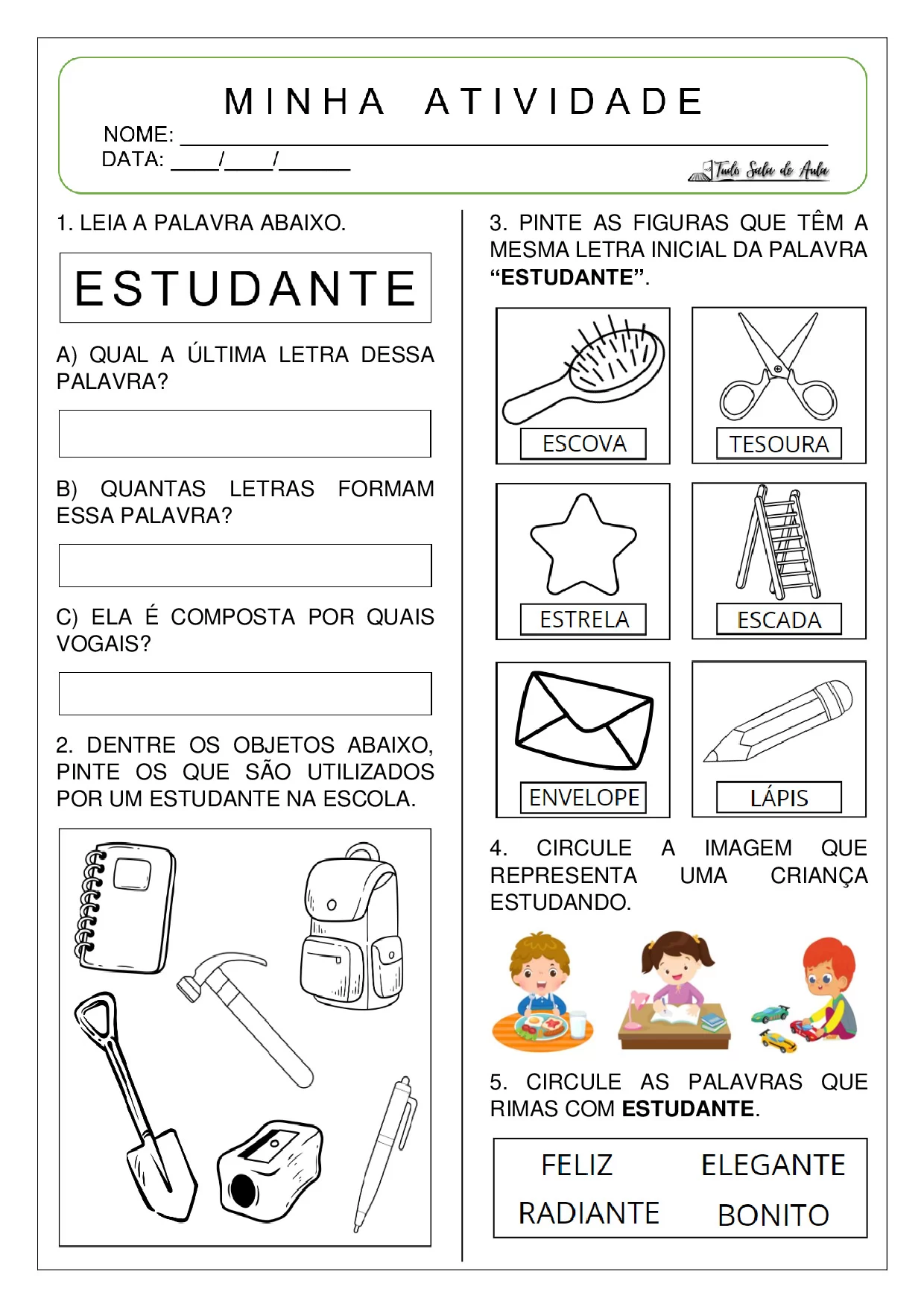 Dia Do Estudante Atividades Combinadas Para Celebrar 4