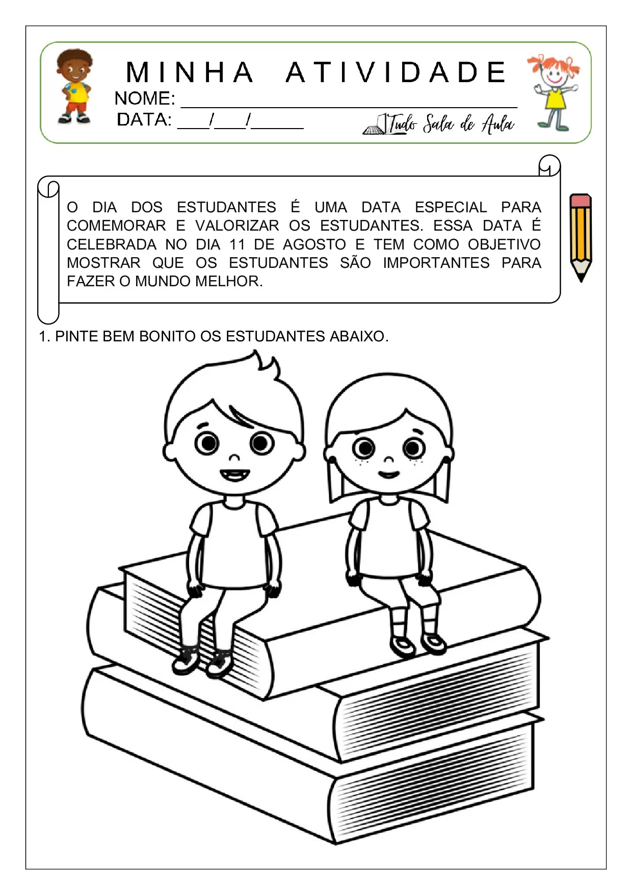 Dia Do Estudante Atividades Combinadas Para Celebrar 9