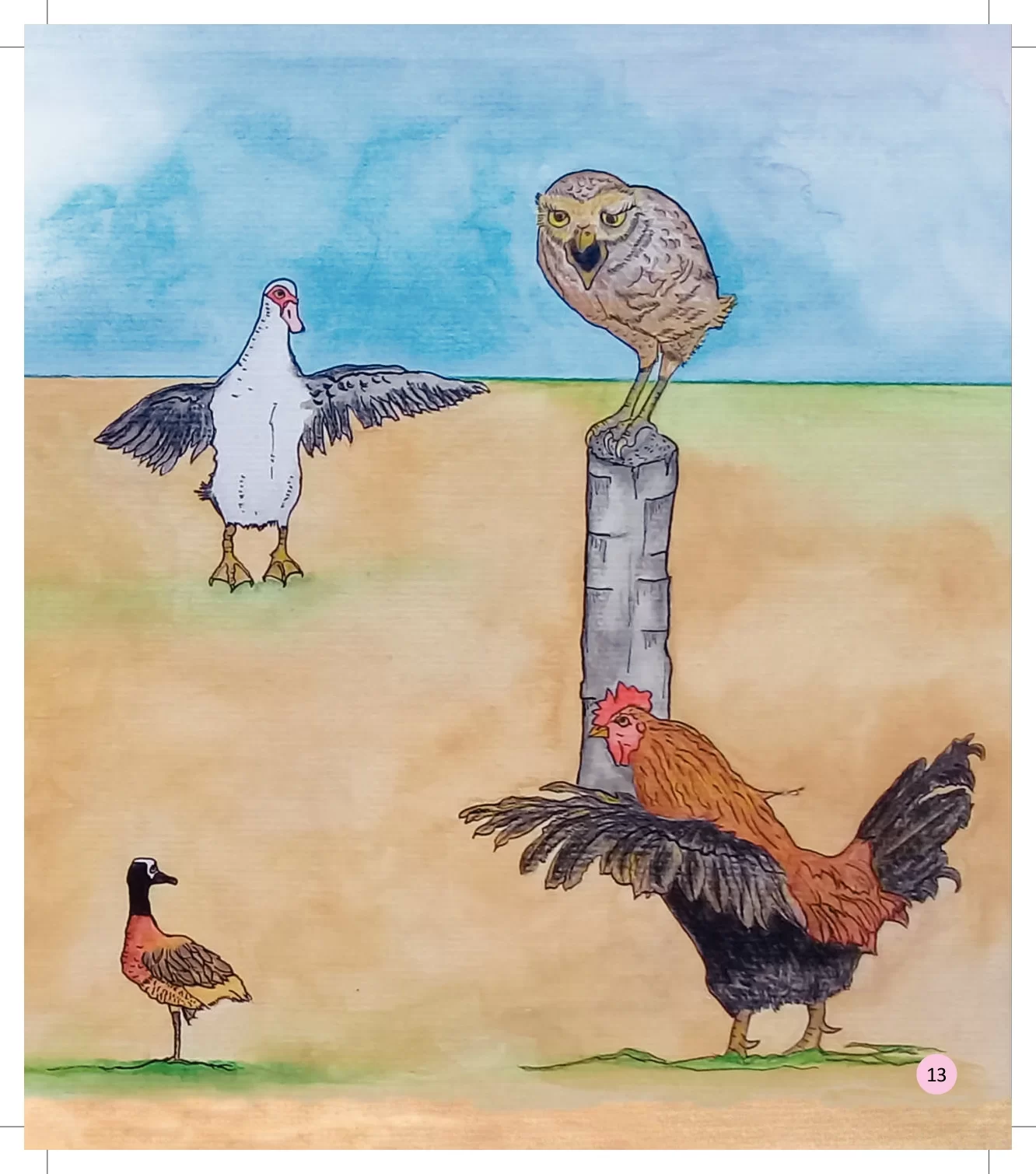 Genoveva Afina A Goela Livro Infantil 15