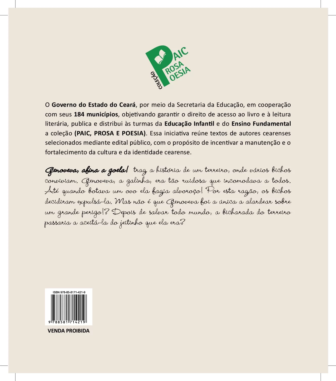 Genoveva Afina A Goela Livro Infantil 28