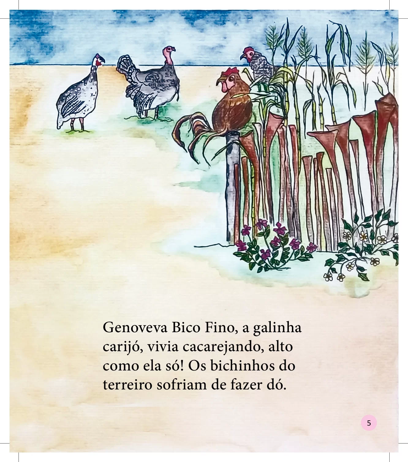 Genoveva Afina A Goela Livro Infantil 7