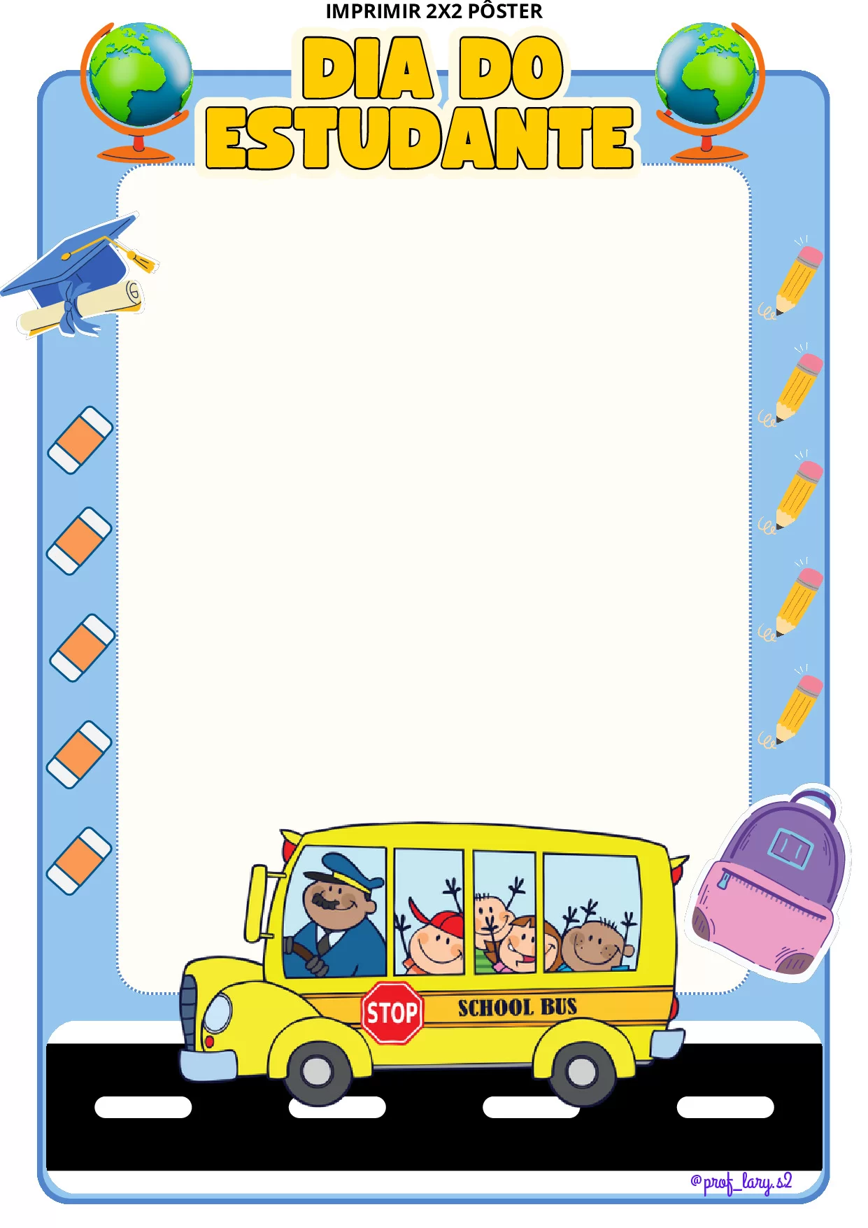 Kit Para O Dia Do Estudante Tags Plaquinhas Caixinha E Posteres 6