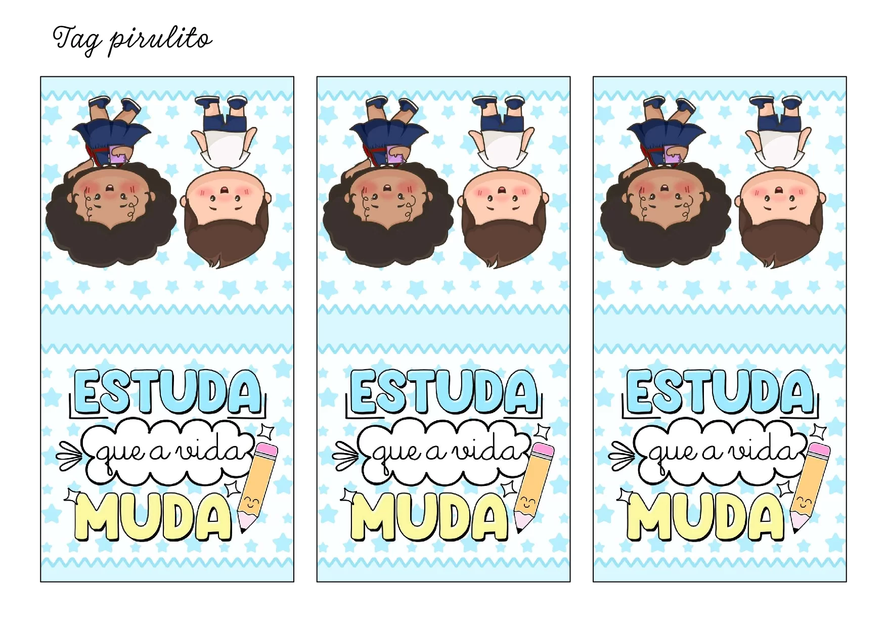 Lembrancinhas Dia do Estudante – ilustração 2