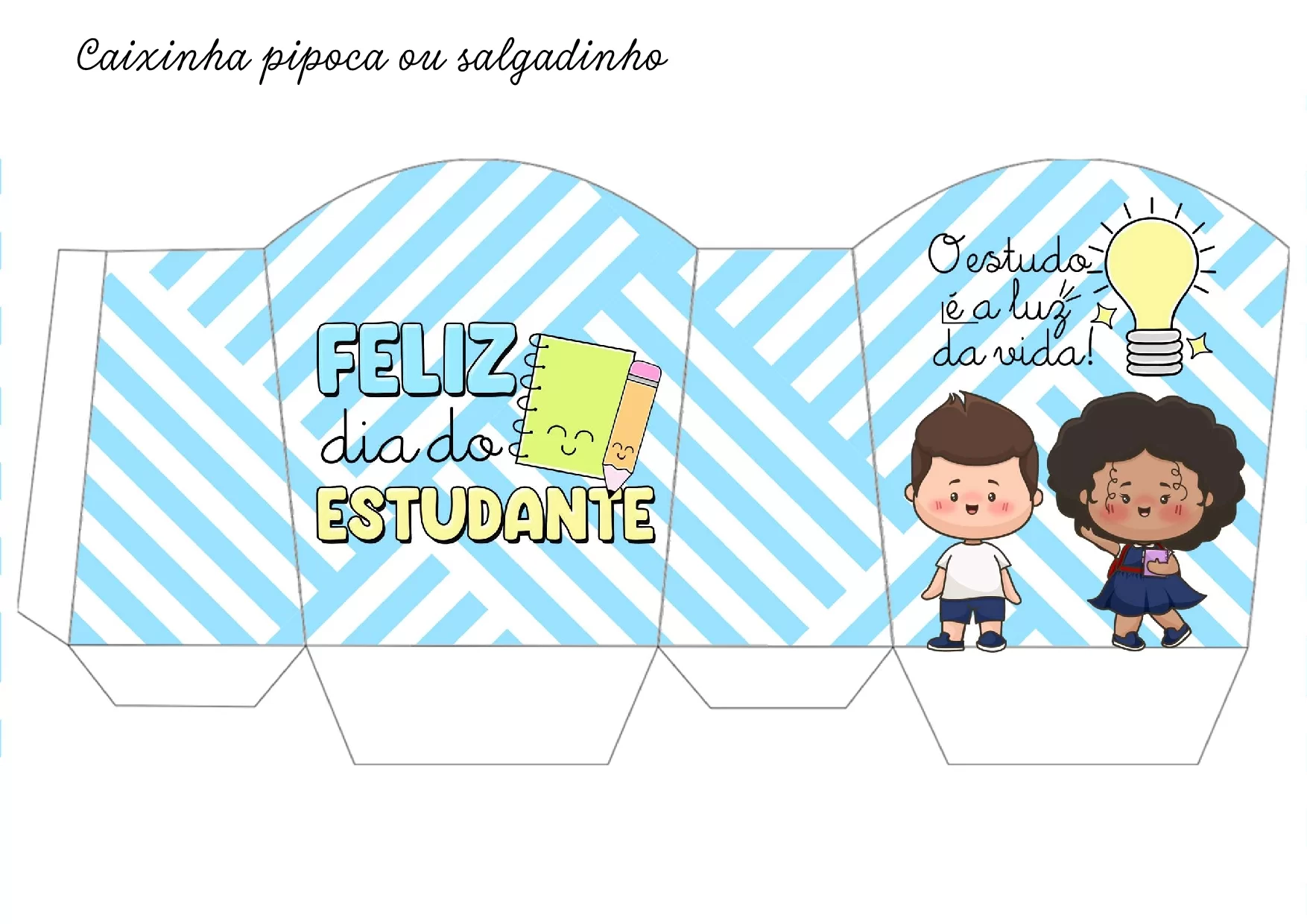 Lembrancinhas Dia Do Estudante Para Imprimir PDF Gratis 13