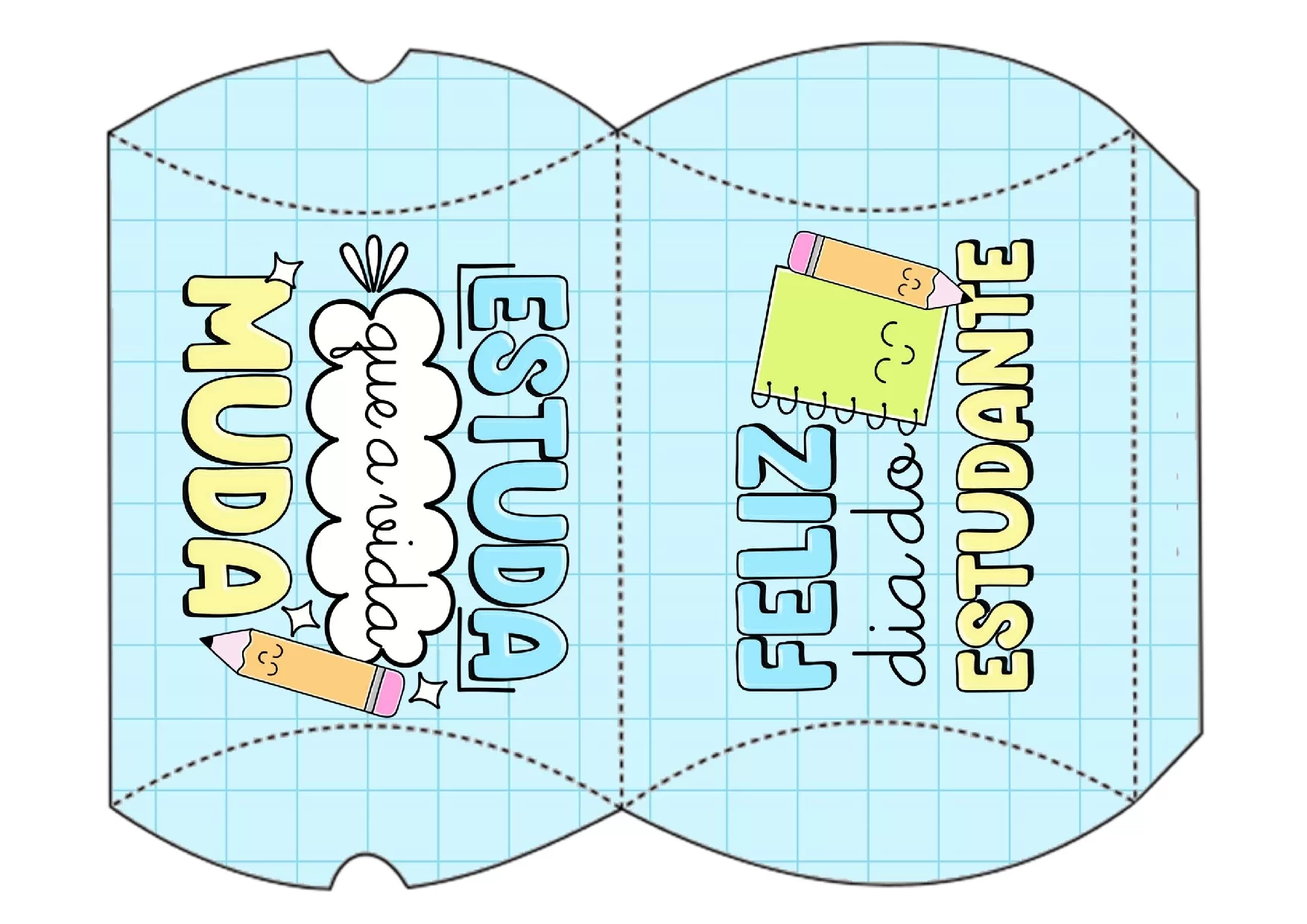 Lembrancinhas Dia Do Estudante Para Imprimir PDF Gratis 15