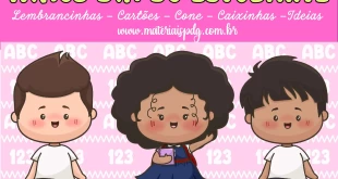 Lembrancinhas Dia do Estudante para Imprimir - PDF Grátis