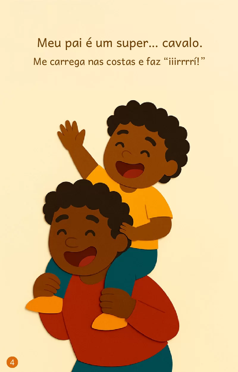 Meu Pai E Um Super Livro Infantil 4