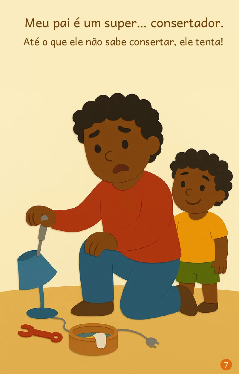 Meu Pai E Um Super Livro Infantil 7