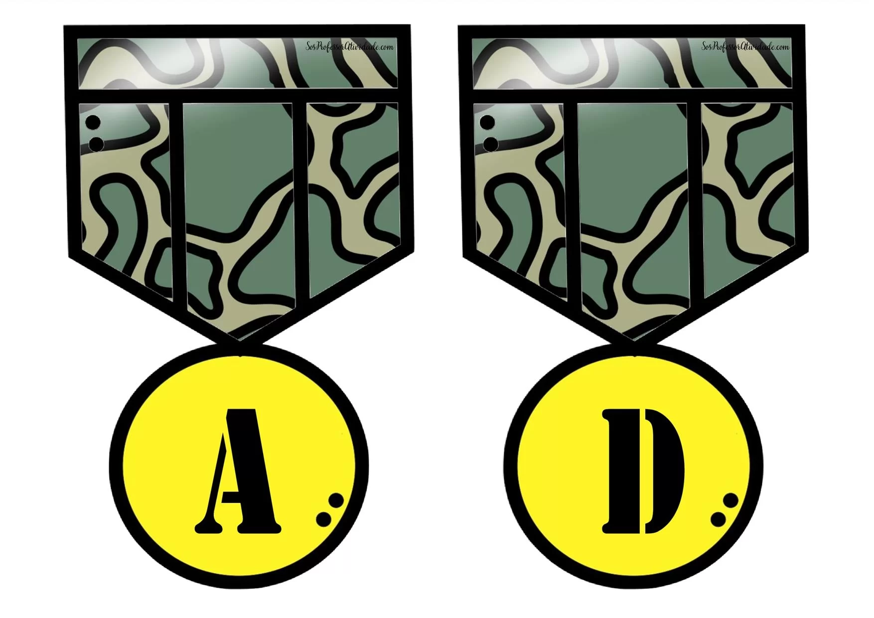 Molde Painel Dia Do Soldado Em Pdf Completo Para Imprimir 4