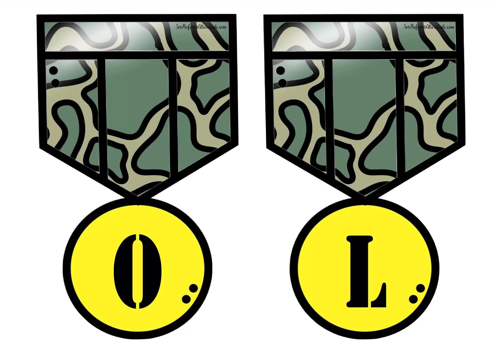 Molde Painel Dia Do Soldado Em Pdf Completo Para Imprimir 6