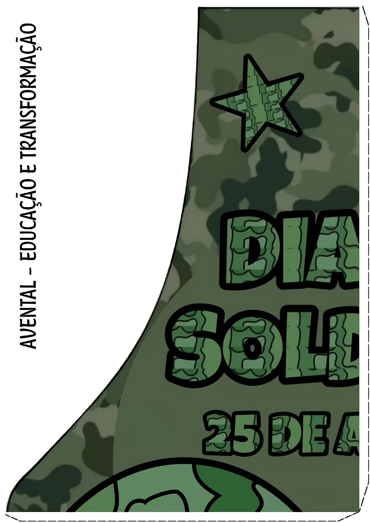 Moldes Dia Do Soldado Avental Coroa E Viseira 6