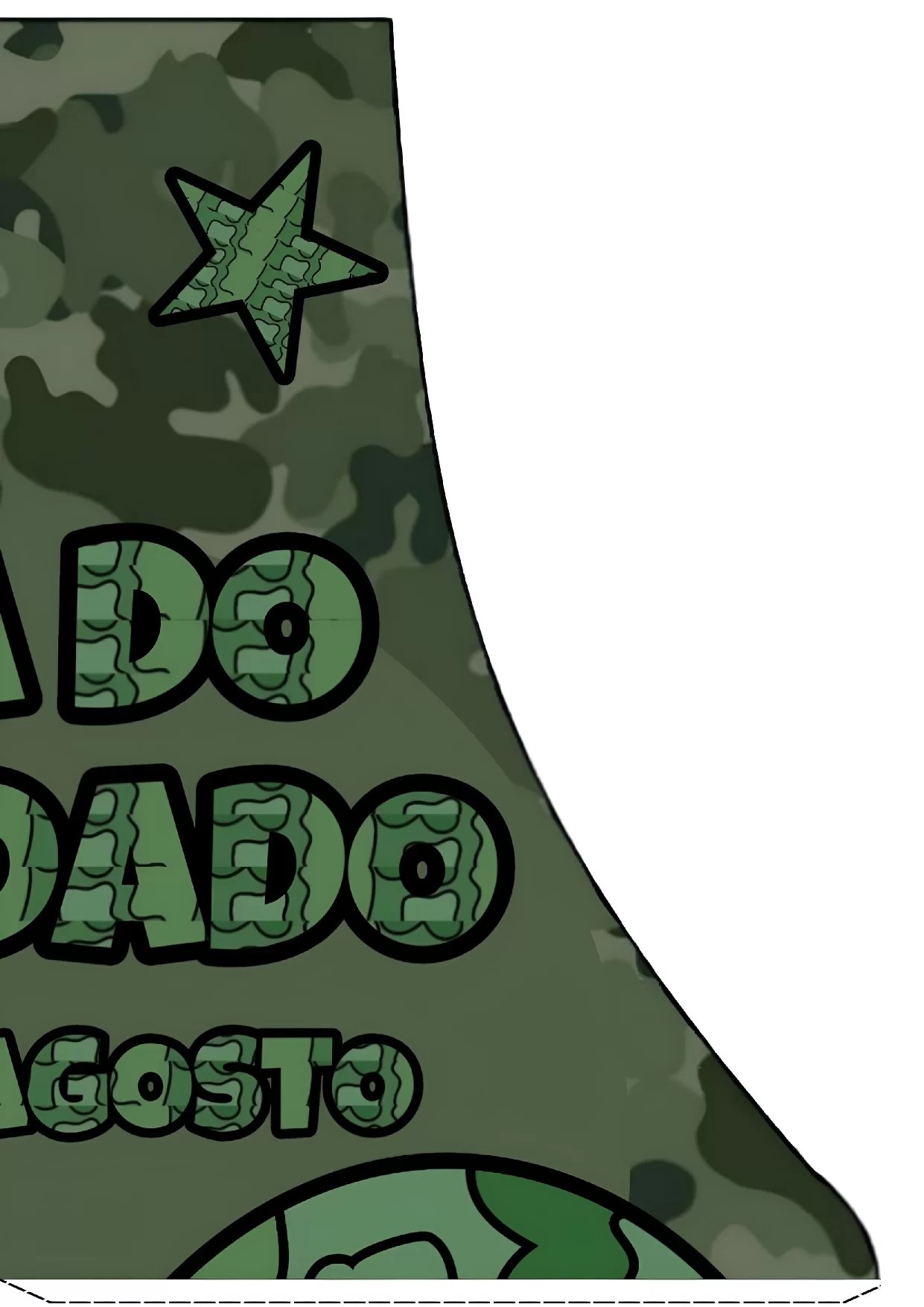 Moldes Dia Do Soldado Avental Coroa E Viseira 7