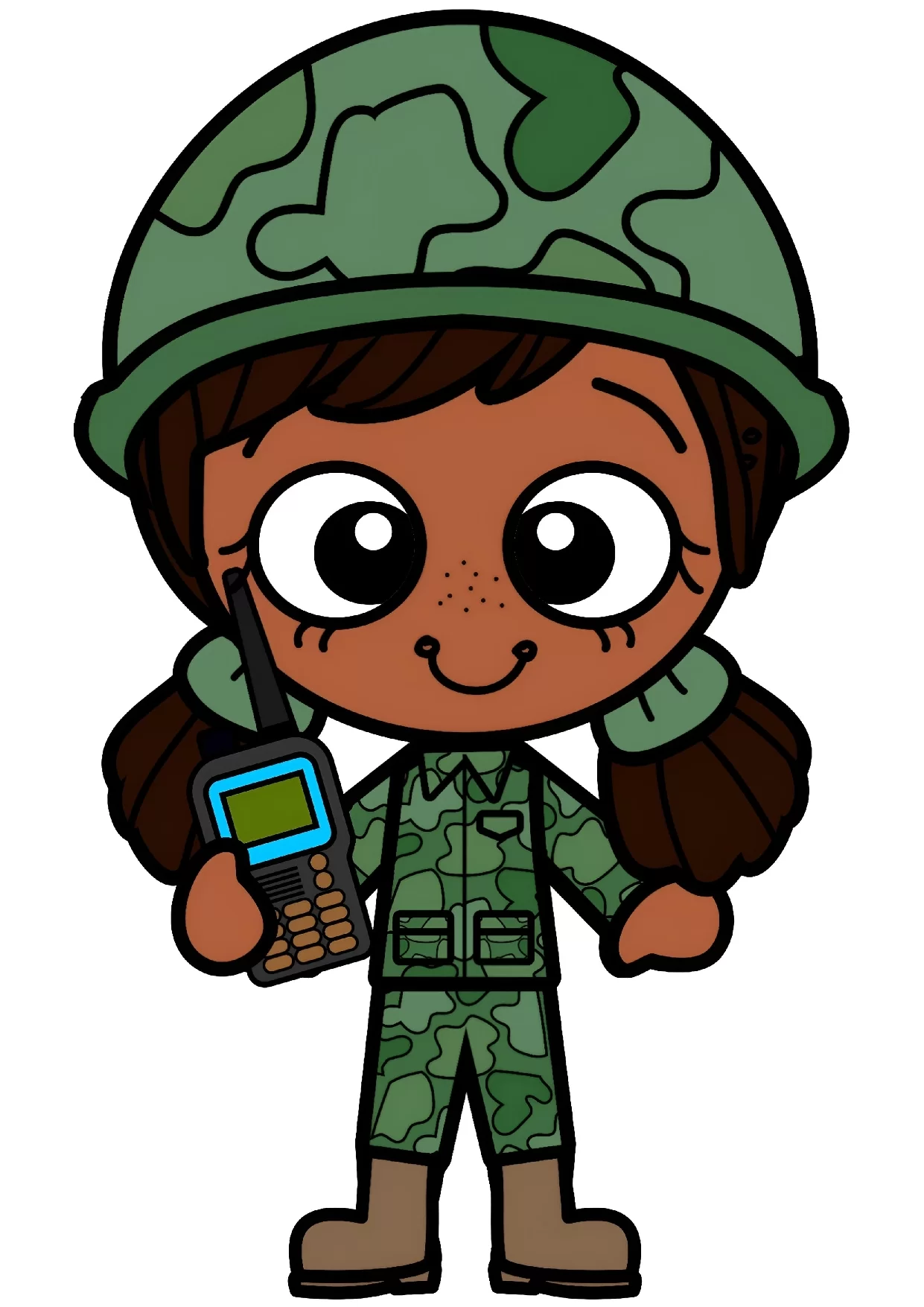 Moldura De Bambole Dia Do Soldado Para Imprimir 4