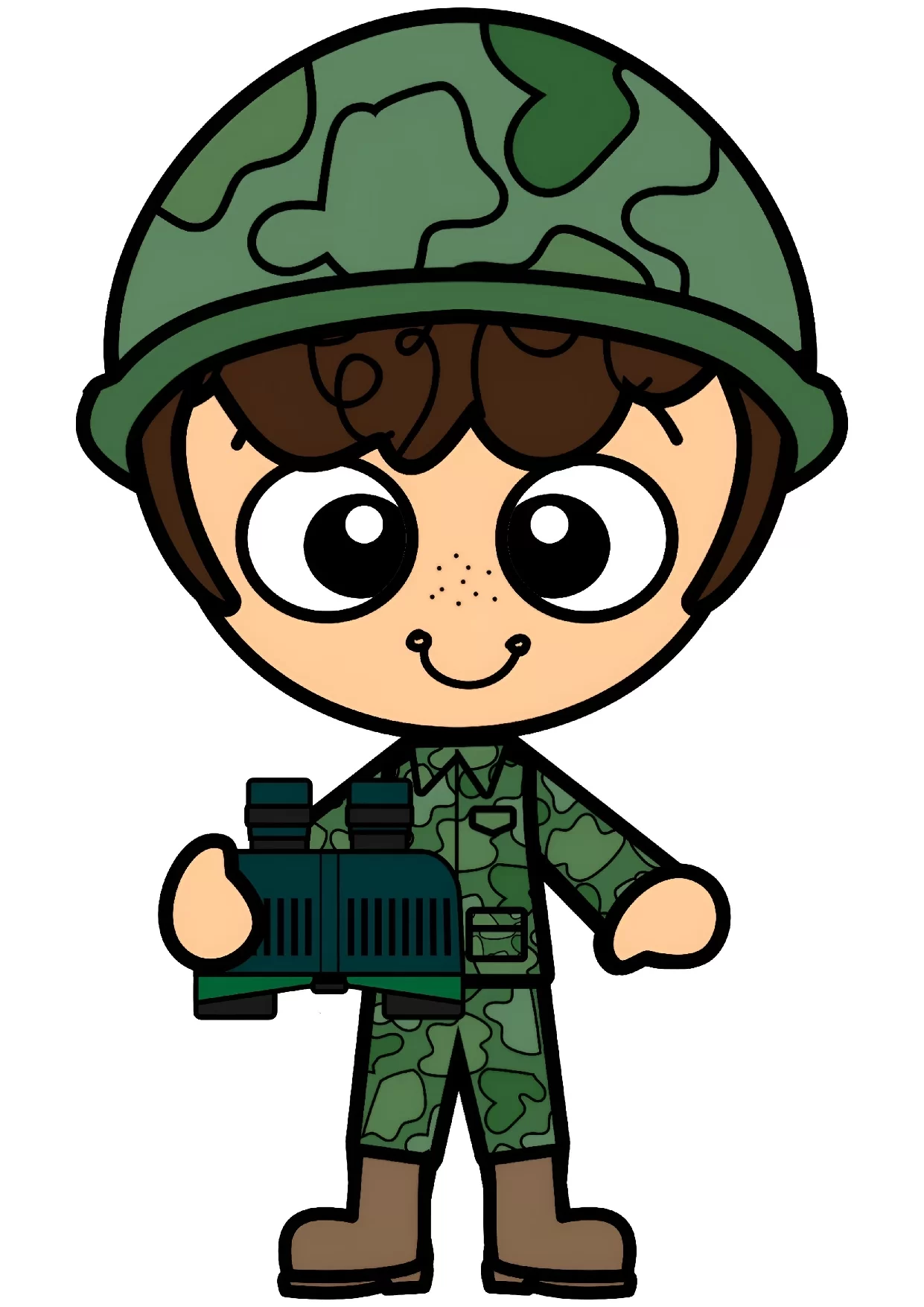 Moldura De Bambole Dia Do Soldado Para Imprimir 5