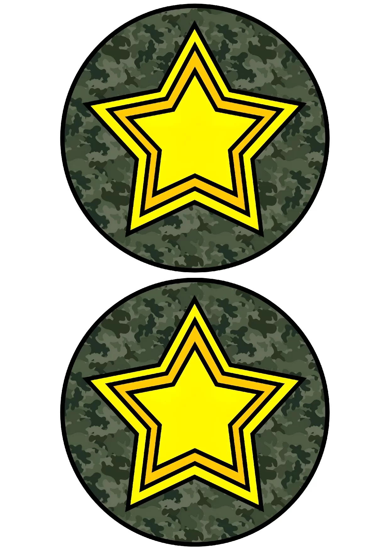 Moldura De Bambole Dia Do Soldado Para Imprimir 7