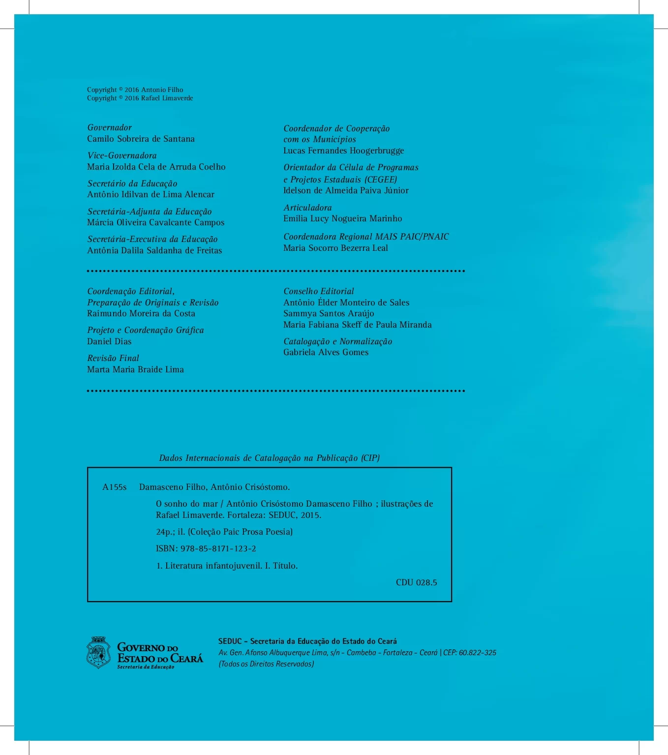 Direitos e apresentação do livro