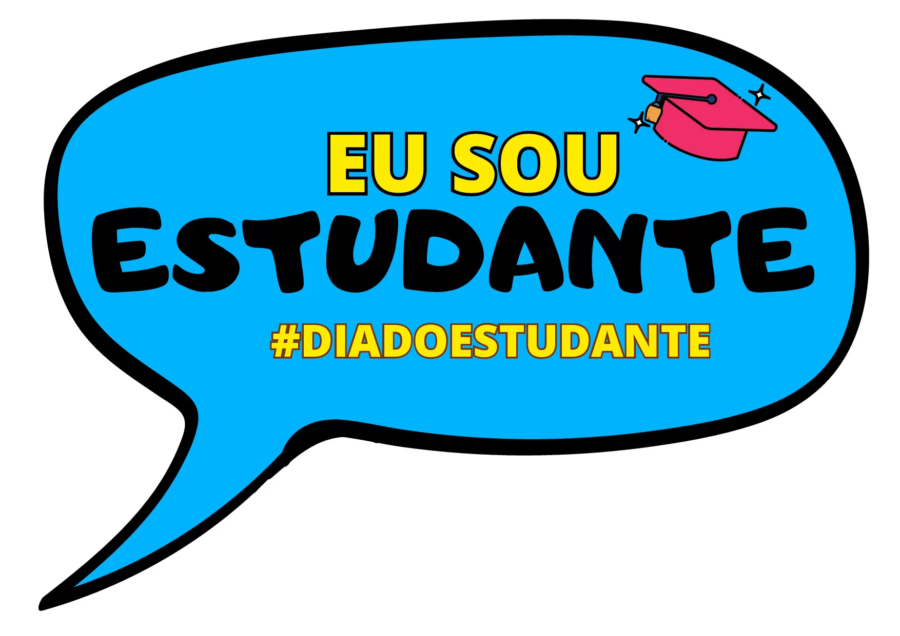 Placas Para O Dia Do Estudante – Imprima Gratis 4
