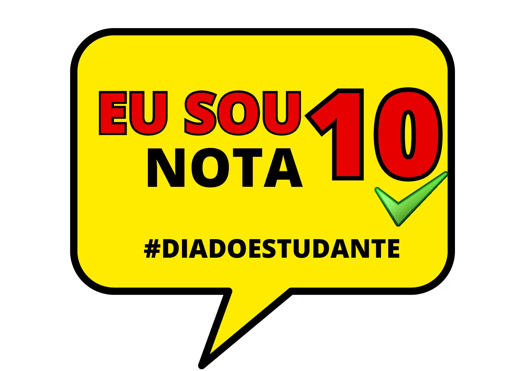 Placas Para O Dia Do Estudante – Imprima Gratis 6