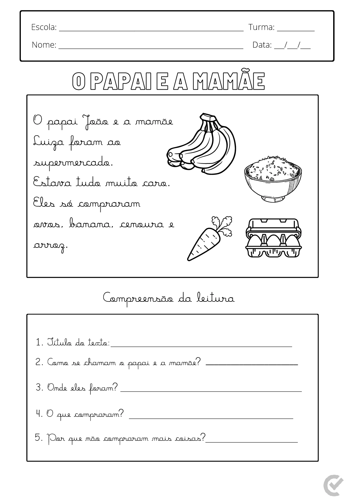 Textos De Alfabetizacao Para Imprimir PDF Gratis 4