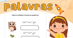Formando Palavras: Atividades de Alfabetização para Crianças