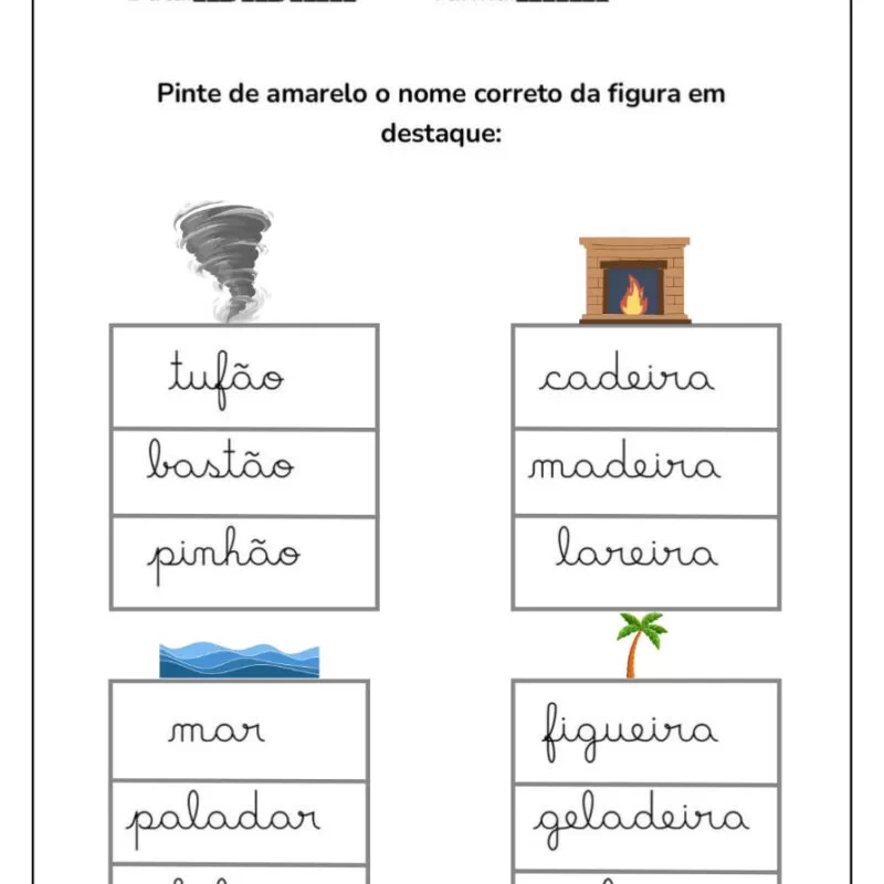 Formando Palavras: Atividades de Alfabetização para Crianças 31