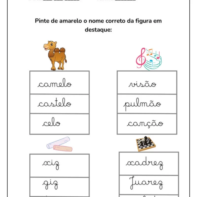 Formando Palavras: Atividades de Alfabetização para Crianças 34