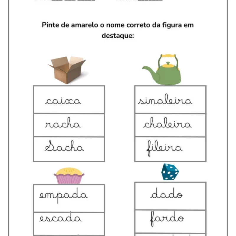 Formando Palavras: Atividades de Alfabetização para Crianças 36