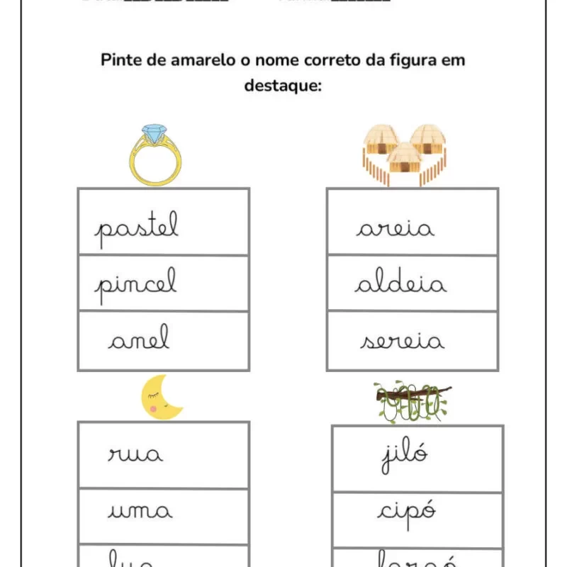 Formando Palavras: Atividades de Alfabetização para Crianças 39