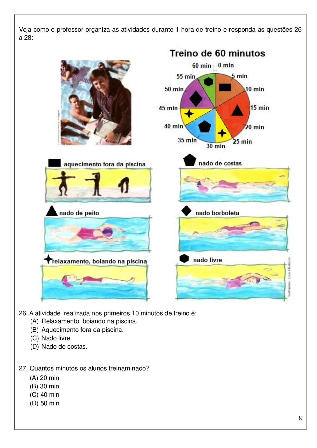 Análise do poema 'Vou cair na piscina' — p8 | Ensino Já atividades para educação infantil (ensinoja.com)