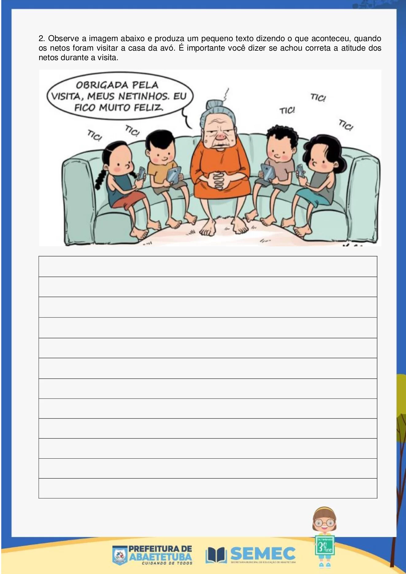 Atividades 3º ano em PDF: cidadania, religião e educação física — p26 | Ensino Já atividades para educação infantil (ensinoja.com)