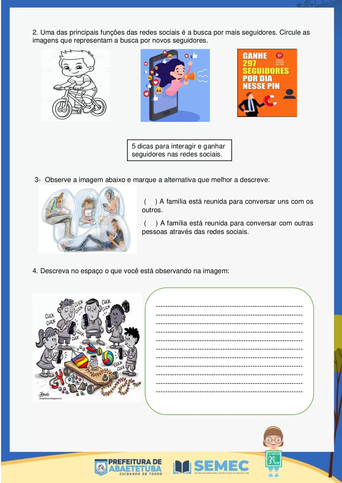 Atividades 3º ano em PDF: cidadania, religião e educação física — p28 | Ensino Já atividades para educação infantil (ensinoja.com)