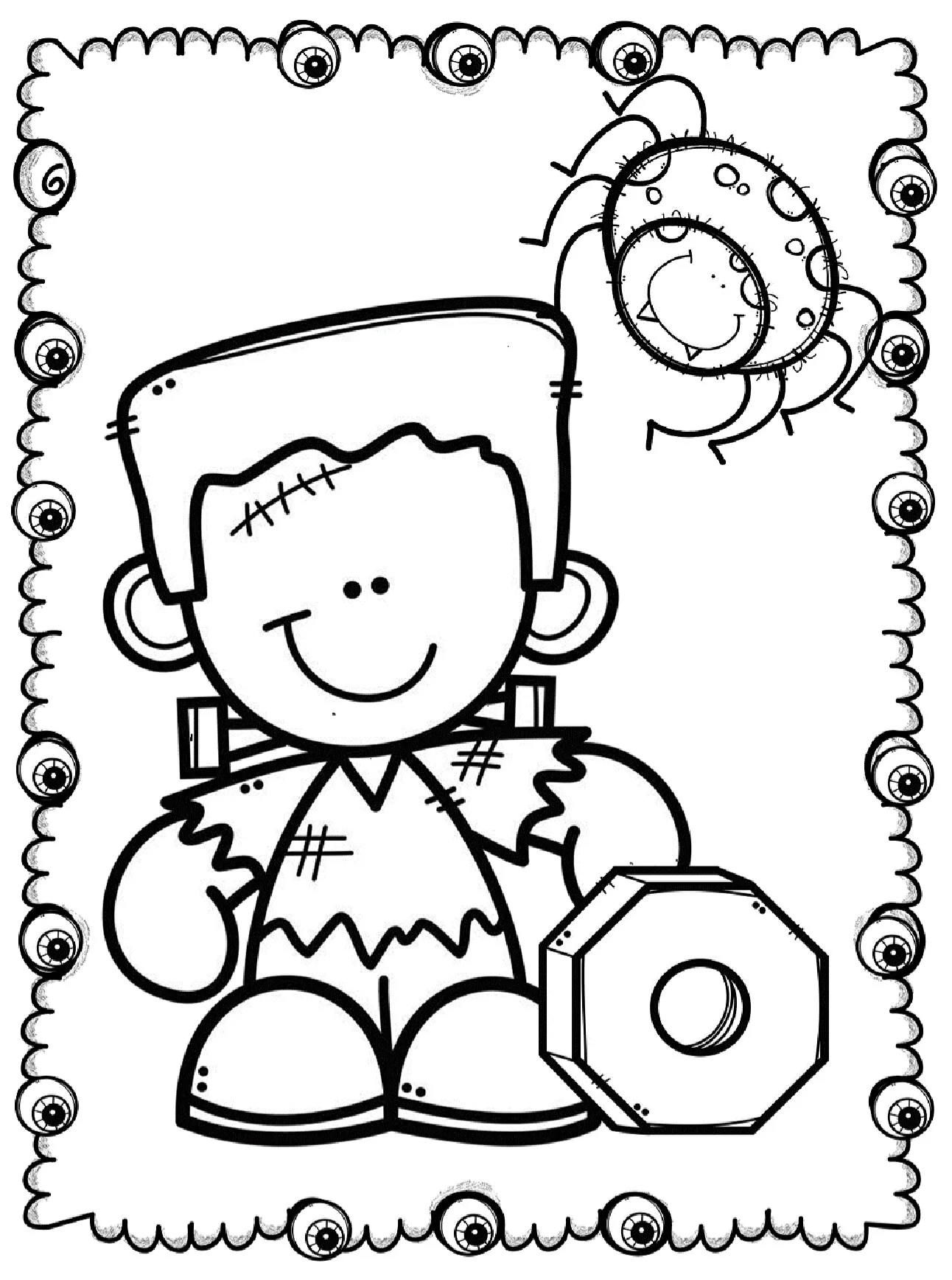 Atividades de Halloween para colorir — p4 | Ensino Já atividades para educação infantil (ensinoja.com)