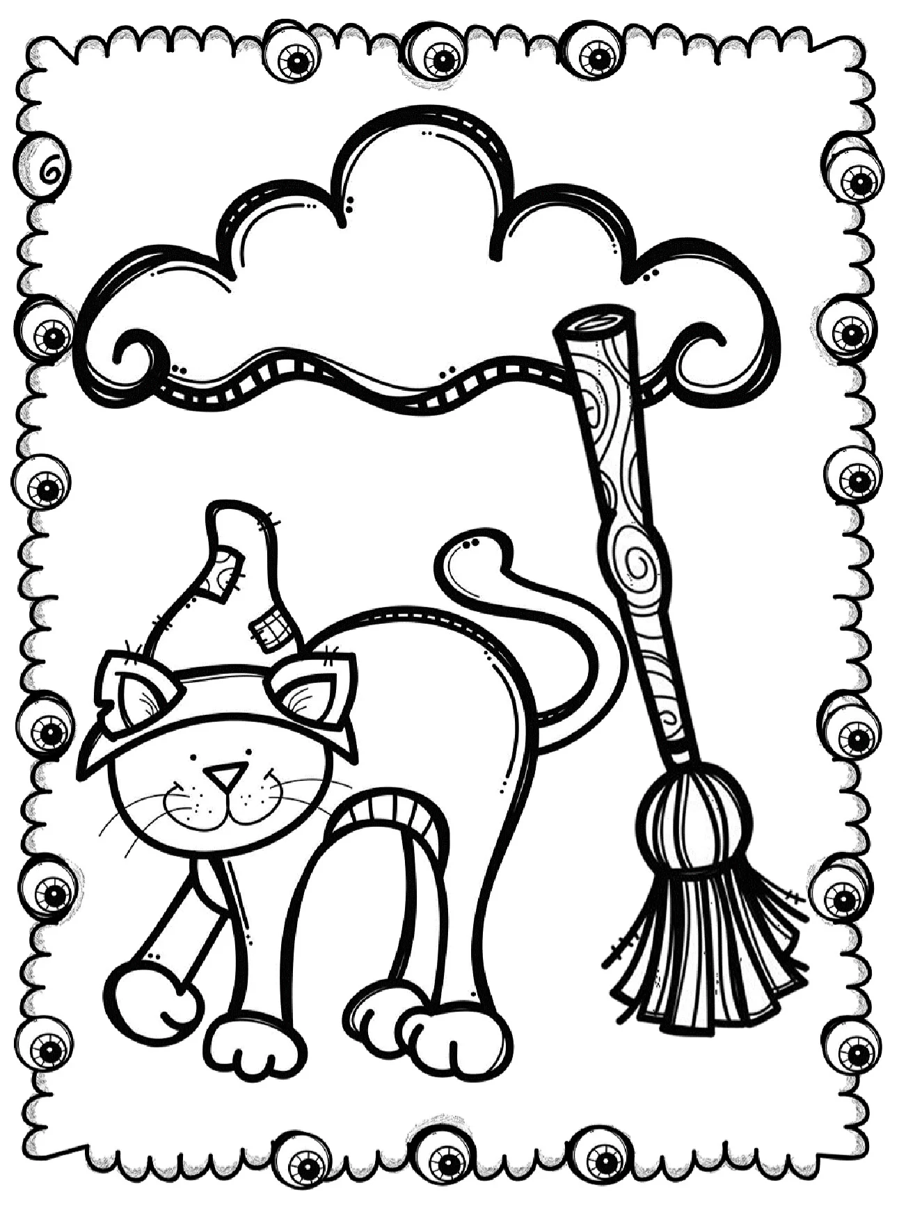 Atividades de Halloween para colorir — p7 | Ensino Já atividades para educação infantil (ensinoja.com)