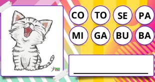 Atividades educação infantil: Caça Sílabas em PDF — p1 | Ensino Já atividades para educação infantil (ensinoja.com)