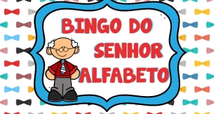 Bingo do Senhor Alfabeto para crianças — p1 | Ensino Já atividades para educação infantil (ensinoja.com)