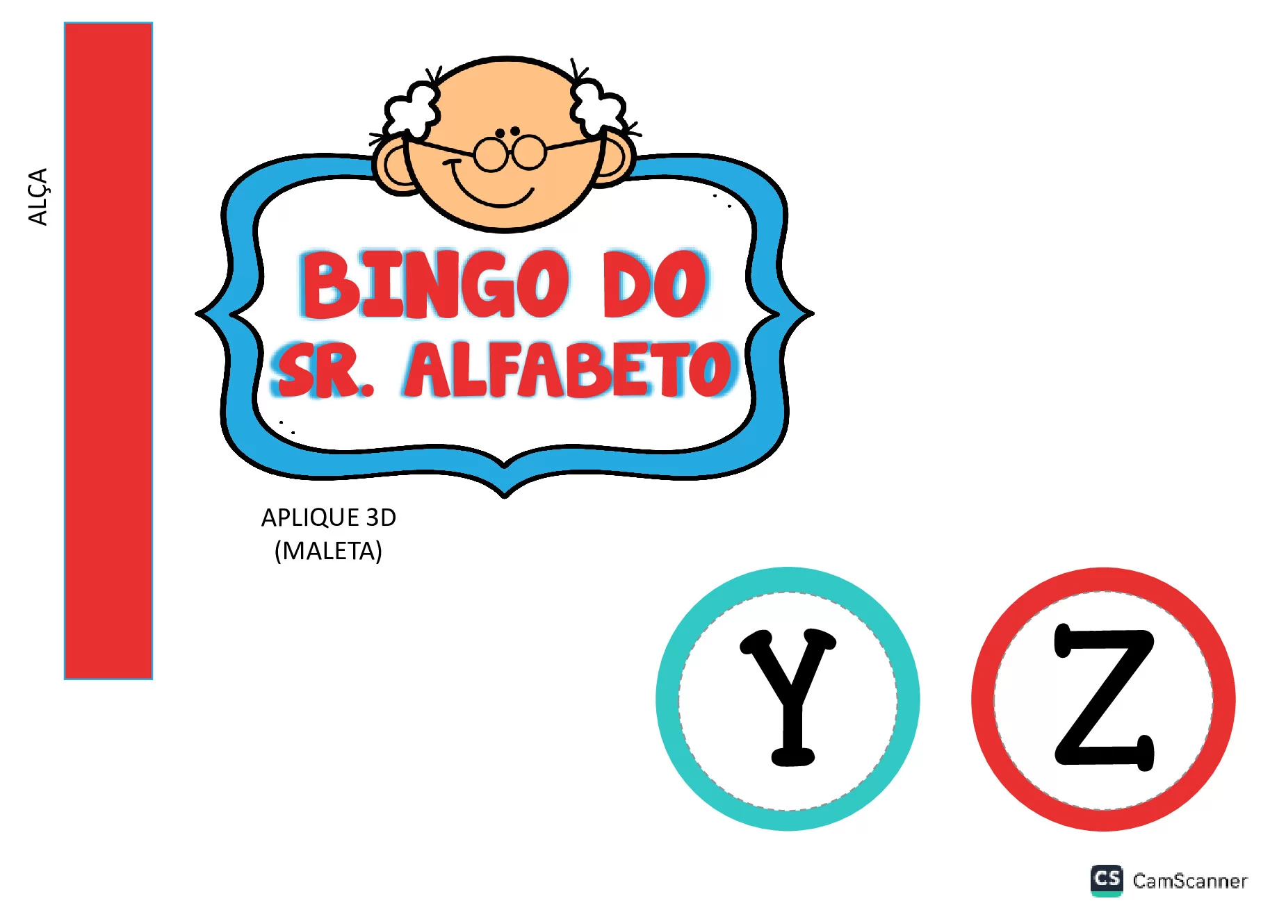 Bingo do Senhor Alfabeto para crianças — p4 | Ensino Já atividades para educação infantil (ensinoja.com)