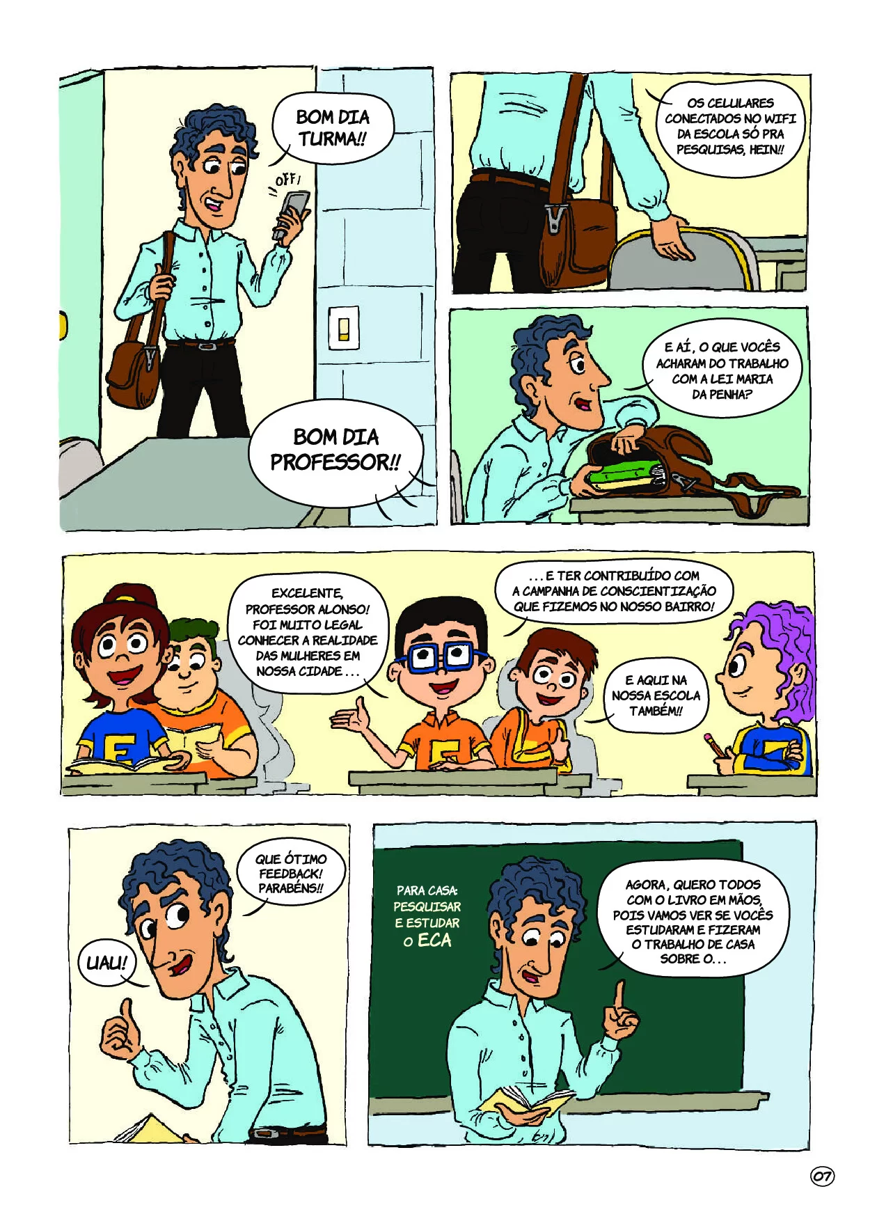 ECA em miúdos: Estatuto da Criança e do Adolescente — p8 | Ensino Já atividades para educação infantil (ensinoja.com)