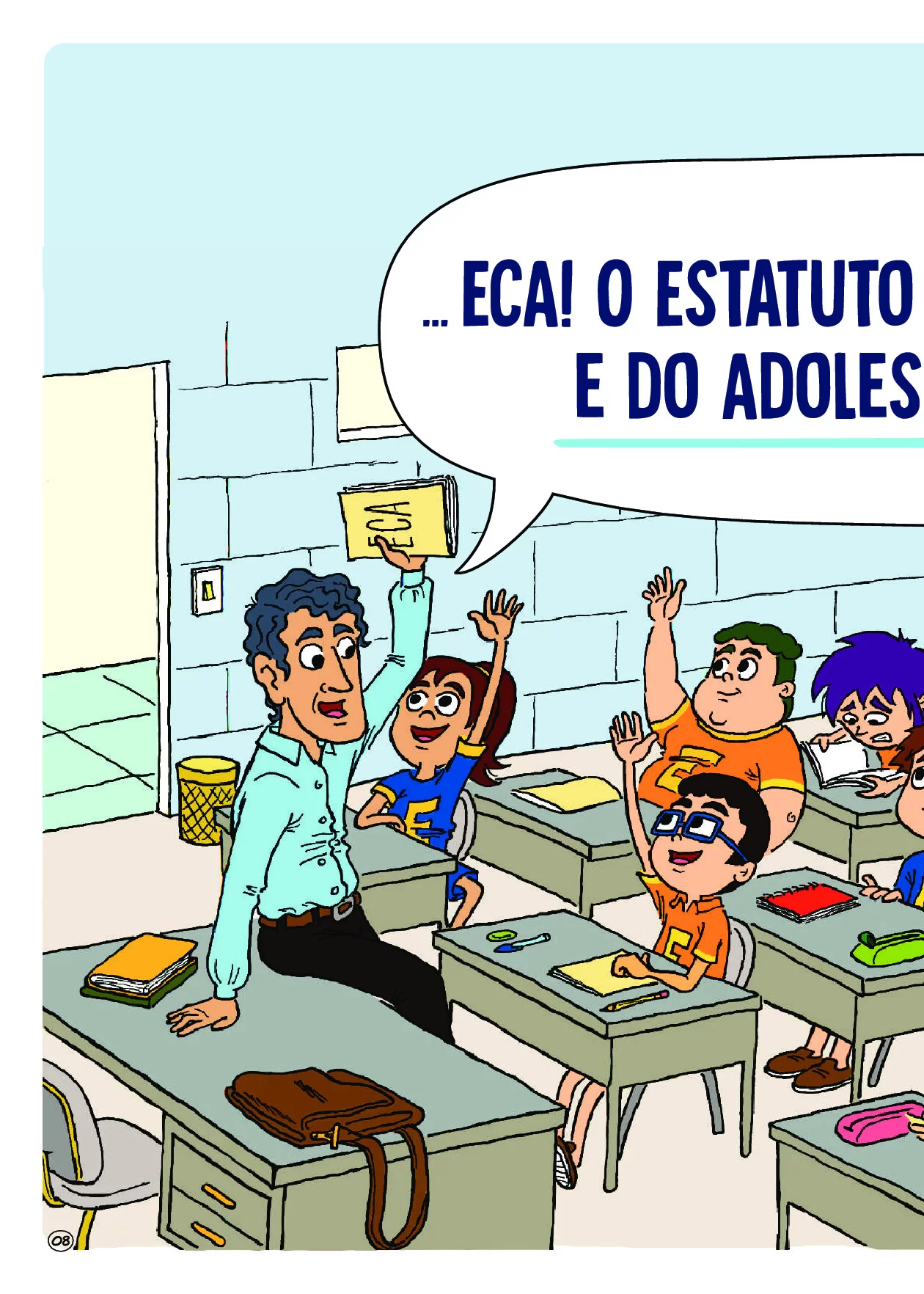 ECA em miúdos: Estatuto da Criança e do Adolescente — p9 | Ensino Já atividades para educação infantil (ensinoja.com)
