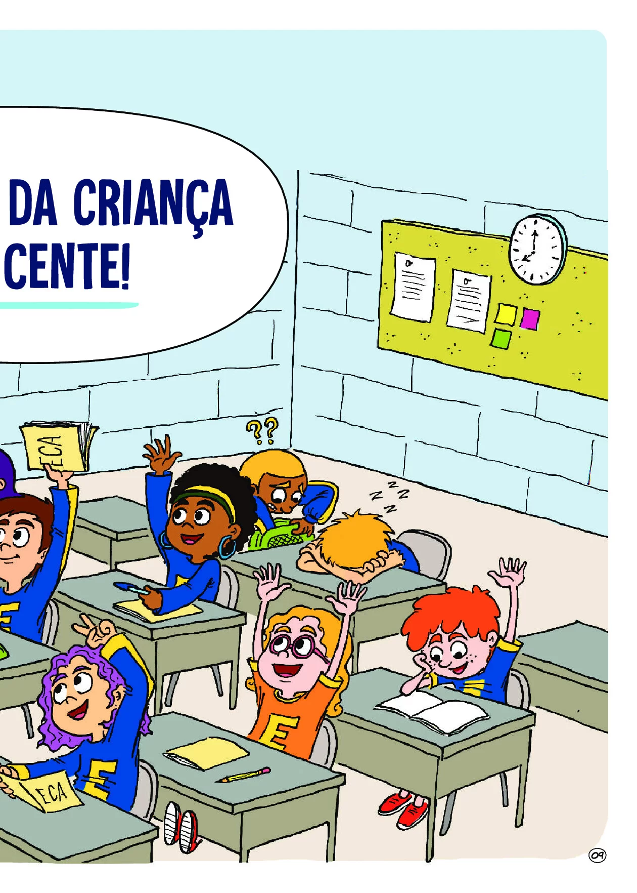 ECA em miúdos: Estatuto da Criança e do Adolescente — p10 | Ensino Já atividades para educação infantil (ensinoja.com)