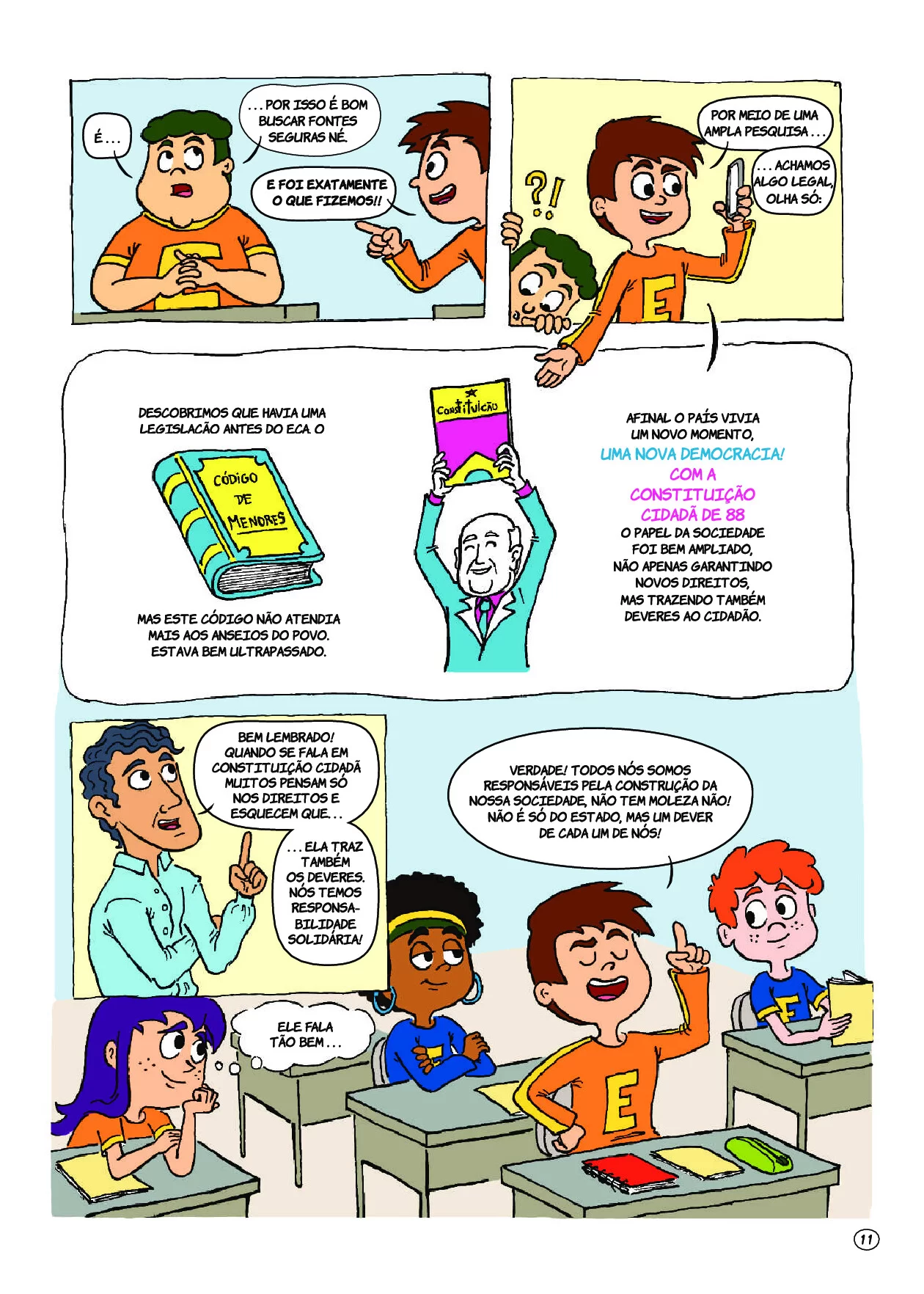 ECA em miúdos: Estatuto da Criança e do Adolescente — p12 | Ensino Já atividades para educação infantil (ensinoja.com)