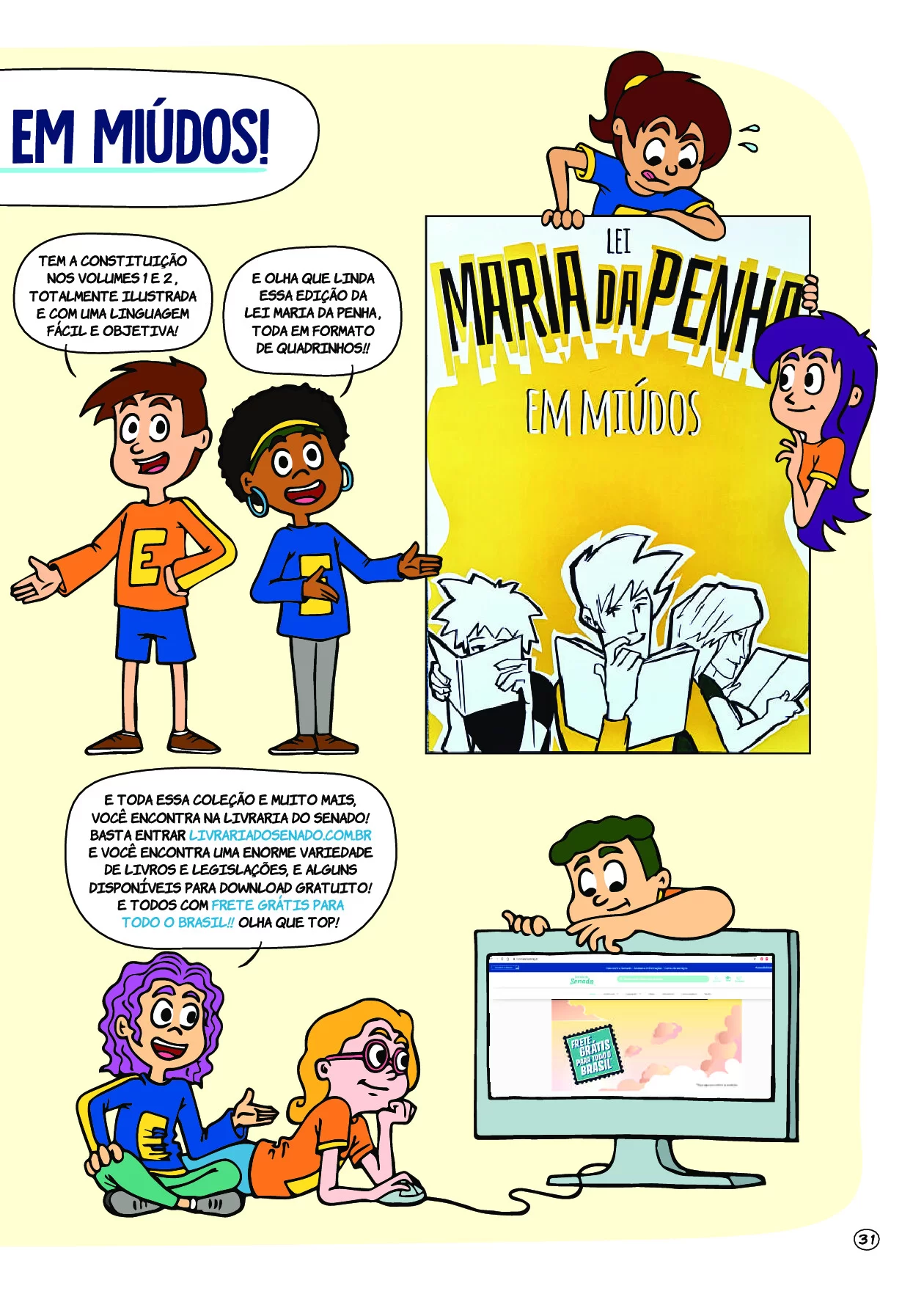 ECA em miúdos: Estatuto da Criança e do Adolescente — p32 | Ensino Já atividades para educação infantil (ensinoja.com)