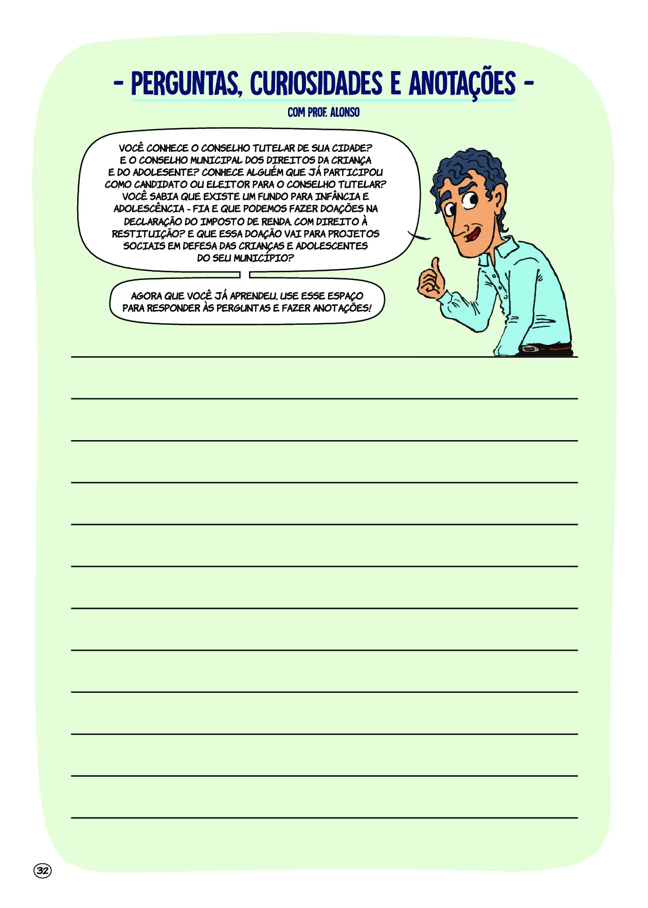 ECA em miúdos: Estatuto da Criança e do Adolescente — p33 | Ensino Já atividades para educação infantil (ensinoja.com)