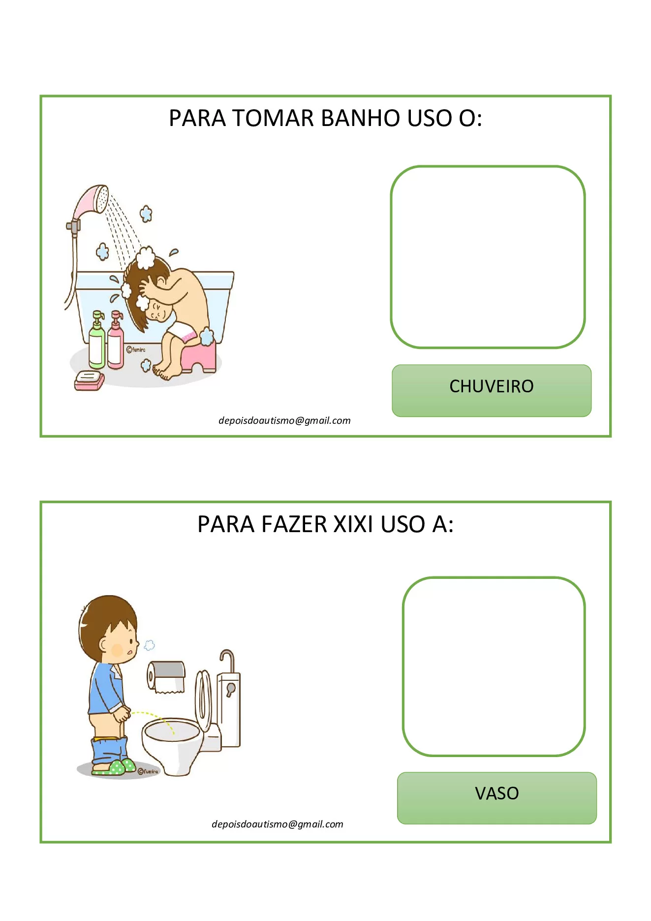 Higiene pessoal infantil: escova, sabonete em PDF — p5 | Ensino Já atividades para educação infantil (ensinoja.com)