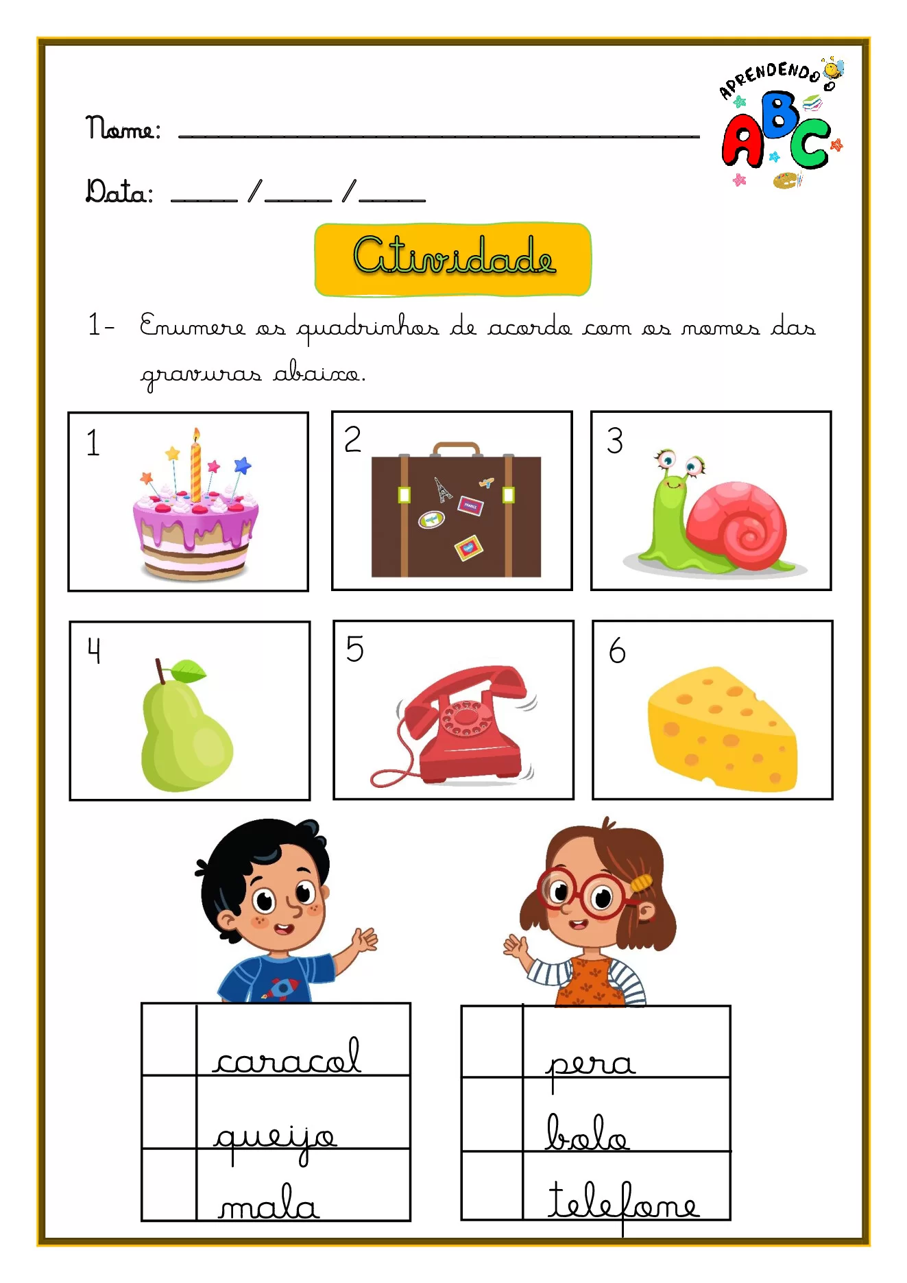 Atividades educativas para casa e escola — p11