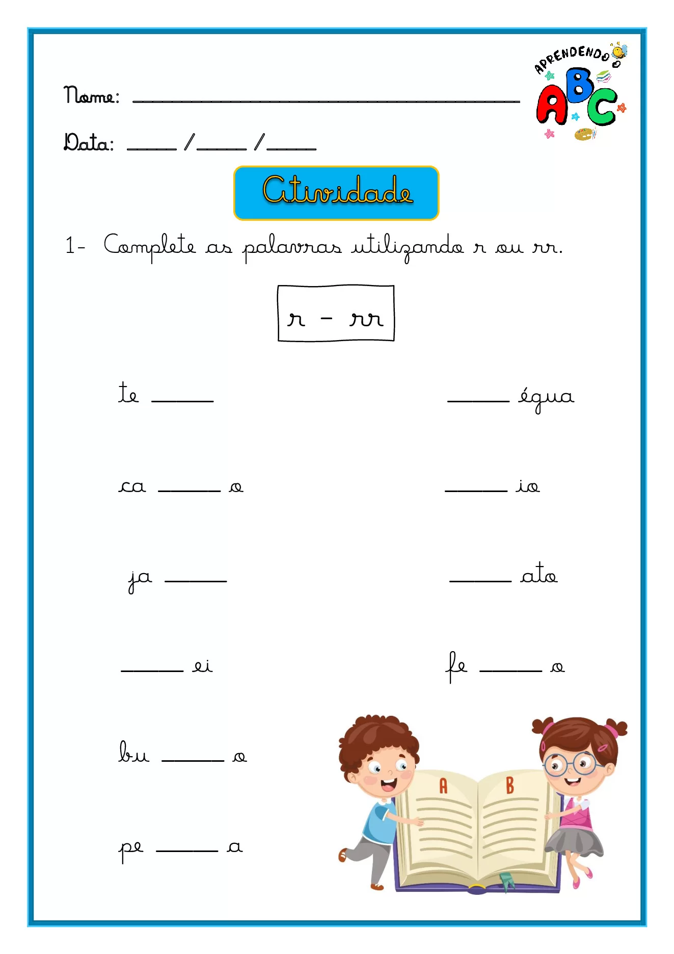 Atividades educativas para casa e escola — p12