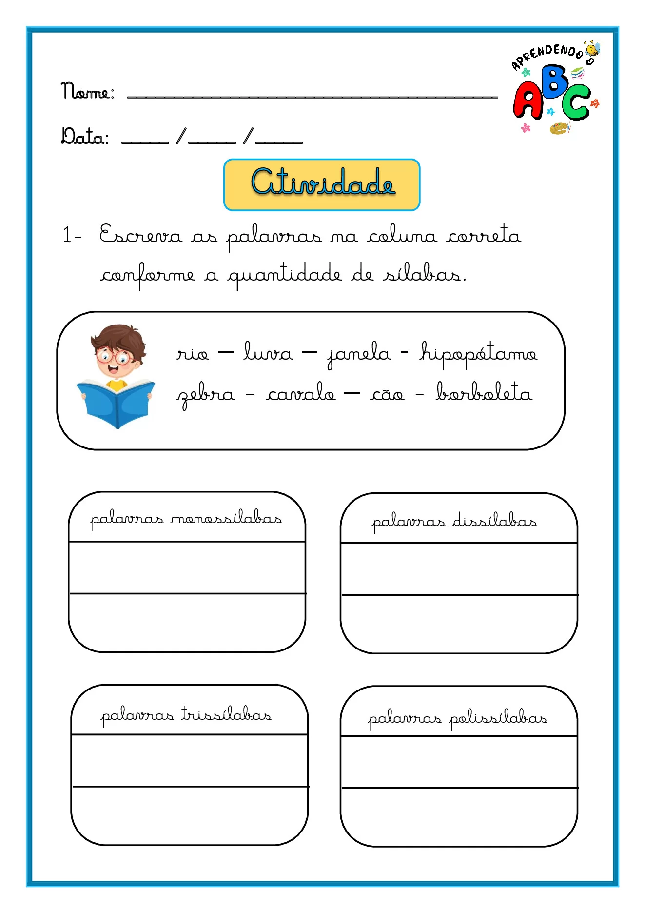 Atividades educativas para casa e escola — p22