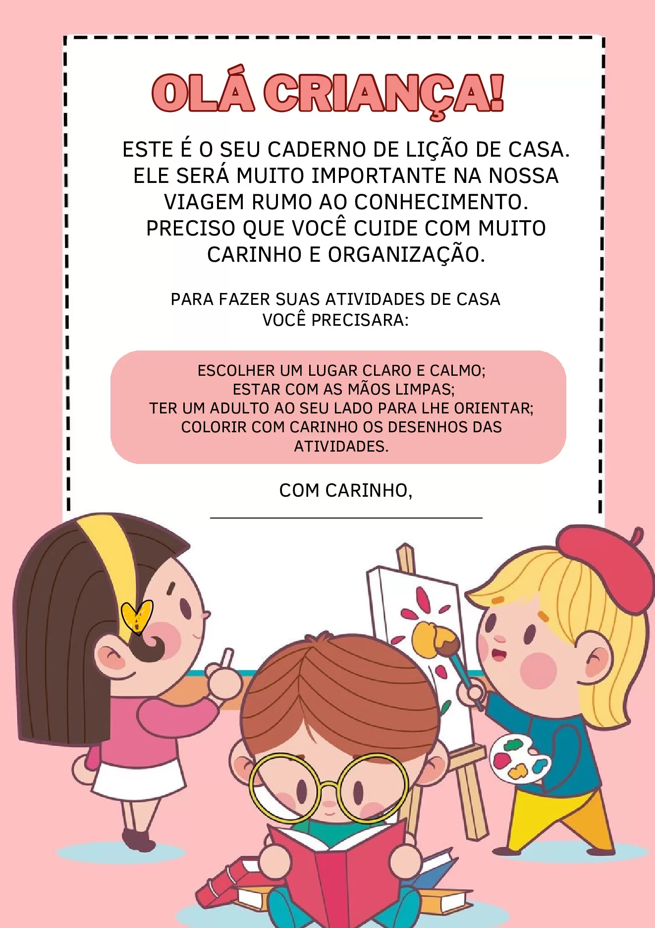 Importância da agenda escolar para crianças — p8 | Ensino Já atividades para educação infantil (ensinoja.com)